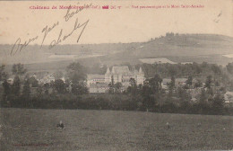 XXX -(76) CHATEAU DE MESNIERES - VUE PANORAMIQUE ET LE MONT SAINT AMADOR ( AMADOS ) - 2 SCANS - Mesnières-en-Bray