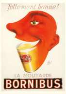 CPM- Illustrateur Affichiste FORÉ- Moutarde BORNIBUS  Publicité (1954) * Scan Recto/Verso - Fore