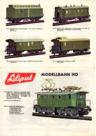 Catalogue LILIPUT Modellbahnen 1967/68 Neuheiten Spur HO - Allemand