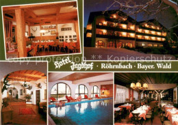73653609 Roehrnbach Hotel Jagdhof Bayerischer Wald Restaurant Hallenbad Roehrnba - Lobenstein