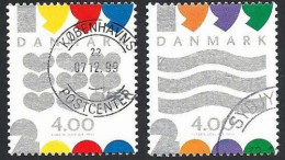 Dänemark 1999, Mi.-Nr. 1231-1232, Gestempelt - Gebraucht