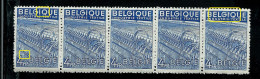 Bande De 5 N° 771 + CU  ** ( 1 Avec Pli Pas Compté) - 1948 Exportation