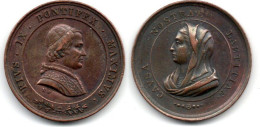 MA 34546 /  Vatican - Vatikan Médaille Pie IX SUP - Vaticano (Ciudad Del)