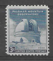 USA 1948.  Monte Palomar Sc 966  (**) - Unused Stamps