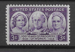 USA 1948.  Derechs Femeninos Sc 959  (**) - Unused Stamps