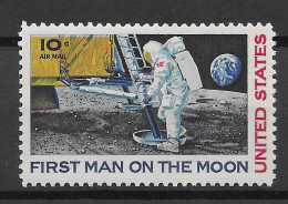 USA 1969.  1st Man On The Moon Sc C76  (**) - 3b. 1961-... Unused