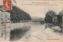 ZY 21-(09) SAINT GIRONS - LES DEUX RIVES DU SALAT ET LE CHAMP DE MARS - LABOUCHE FRERES , TOULOUSE- 2 SCANS - Saint Girons