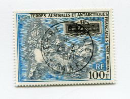 T. A. A. F.  PA 20 O CARTE DES ILES KERGUELEN - Used Stamps