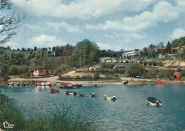 ZY 119-(81) ANGLES LA RAVIEGE - UN COIN DU LAC - LE CAMPING - LE CLUB NAUTIQUE - 2 SCANS - Angles