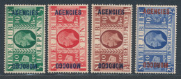 1935 Morocco Agencies - Stanley Gibbons N. 62/65 - MNH** - Andere & Zonder Classificatie