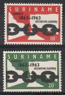 Suriname 1963 Mi 433-434 MNH  (ZS3 SRN433-434) - Postzegels