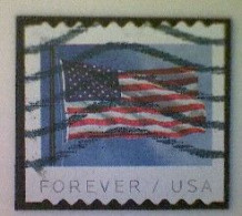 United States, Scott #5342, Used(o) Coil, 2019, Flag Definitive, (55¢) - Gebraucht