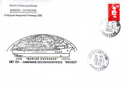 FSAT TAAF Marion Dufresne. 29.05.95 Brest Campagne Oceanographique MD 101 Images - Lettres & Documents