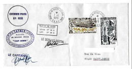 FSAT TAAF Cap Horn Sapmer 01.01.1979 SPA T. 0.40 Algues + 1.00 Nodules - Briefe U. Dokumente
