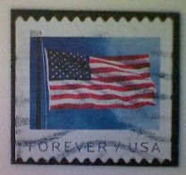 United States, Scott #5343, Used(o) Coil, 2019, Flag Definitive, (55¢) - Gebraucht