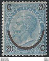 1865 Italia 20c. Ferro Di Cavallo I Tipo MNH Sassone N. 23 - Other & Unclassified