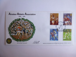 GREAT BRITAIN SG 1134-37 SPORTS CENTENARIES   FDC POSTED AT CHRYSTAL PALACE - Zonder Classificatie