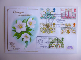 GREAT BRITAIN SG 1138-42 CHRISTMAS   FDC THE REGENT STREET ASSOCIATION LONDON - Unclassified