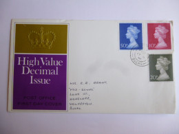 GREAT BRITAIN SG 829-31 DECIMAL CURRENCY   FDC WINDSOR - Zonder Classificatie