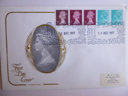 GREAT BRITAIN SG DEFINITIVES ISSUE DATED  14.12.77 FDC  - Non Classificati