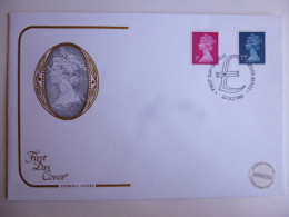 GREAT BRITAIN SG DEFINITIVES ISSUE DATED  22.10.80 FDC  - Non Classés