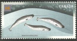 Canada Narval Narwhal Baleine Whale MNH ** Neuf SC (C18-68b) - Baleines