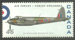 Canada Air Forces Avion Militaire Military Airplane De Havilland Mosquito F.B.VI MNH ** Neuf SC (C18-08a) - Unused Stamps