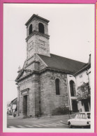 D68 - MASEVAUX - ÉGLISE - Citroën Ami 8 - Carte Photo En Noir Et Blanc  - Masevaux