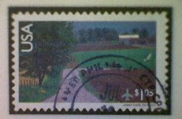 United States, Scott #C150, Used(o), 2012 Air Mail, Amish Horse And Buggy, $1.05, Multicolored - 3a. 1961-… Afgestempeld