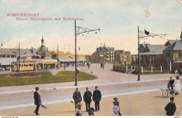 Netherlands Pays Bas Scheveningen Gevers ( Op Kaart Gevert...) Deynootplein Tramway 1911 - Gares - Sans Trains