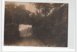 MONTSOULT - CARTE PHOTO - Pont Rocheux - Très Bon état - Montsoult