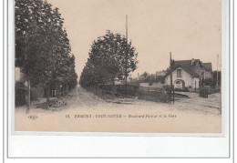 ERMONT - GROS-NOYER - Boulevard Pasteur Et La Gare - Très Bon état - Ermont-Eaubonne