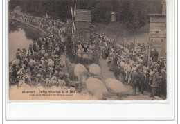 ESSONNES - Cortège Historique Du 21 Août 1910: Char De La Meunière Du Moulin Galant - Très Bon état - Essonnes