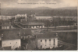 AA+ -(07) LA VOULTE SUR RHONE - LA GARE - VUE PANORAMIQUE - VOIES FERREES , TRAIN - La Voulte-sur-Rhône