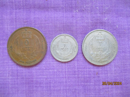 Libya: 5 Millièmes + 1 & 2 Piastres 1952 - Libye