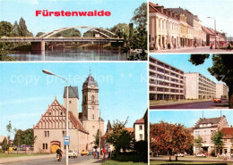 73649987 Fuerstenwalde Spree Spree Bruecke Rathaus Dom Muehlenstrasse Ernst Thae - Fuerstenwalde