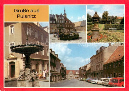 73649770 Pulsnitz Sachsen Brunnen Thaelmannplatz Platz Der Befreiung Brunnen Der - Pulsnitz