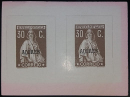 AÇORES - PROVAS - TIPO CERES - Proofs & Reprints