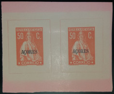 AÇORES - PROVAS - TIPO CERES - Proofs & Reprints