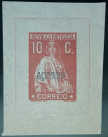 AÇORES - PROVAS - TIPO CERES - Ensayos & Reimpresiones