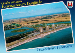 73647172 Burg Fehmarn Ferienzentrum Burgtiefe Fliegeraufnahme Burg Fehmarn - Fehmarn