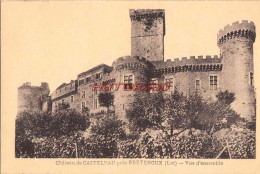 CPA BRETENOUX - LOT - ENVIRONS - CHATEAU DE CASTELNAU - Bretenoux