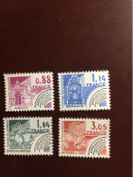 Préoblitérés 1981 N°170/173 Neuf Xx - 1964-1988