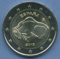 Spanien 2 Euro 2015 UNESCO Welterbe Höhle Altamira, Vz/st (m4986) - Espagne