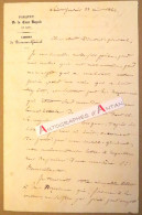 ● L.A.S 1844 Michel HEBERT Magistrat Homme Politique - Granville Asnières Château Saint-Gervais Eure - Lettre Autographe - Político Y Militar