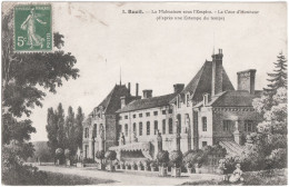 CPA DE RUEIL  (HAUTS DE SEINE)  LA MALMAISON SOUS L'EMPIRE - LA COUR D'HONNEUR (D'APRÈS UNE ESTAMPE DU TEMPS) - Chateau De La Malmaison