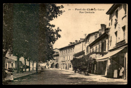 38 - PONT-DE-CHERUY - RUE CENTRALE - Pont-de-Chéruy