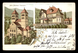 68 - GEBWILLER - GEBWEILER - HOTEL MURBACH - CARTE LITHOGRAPHIQUE - Guebwiller