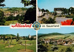 73942424 Allendorf_Sauerland_Sundern Panorama Ortspartien Kinderspielplatz - Sundern