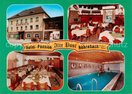 73862584 Roehrnbach Hotel Pension Alte Post Gastraum Hallenbad Roehrnbach - Lobenstein